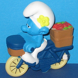 Bicycle Smurf